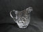 Gorham Cherrywood, Fan & Criss-Cross Cuts: Creamer / Cream Pitcher, 3 5/8"