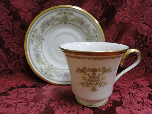 Lenox Castle Garden, Floral, Gold Trim: Cup & Saucer Set (s)