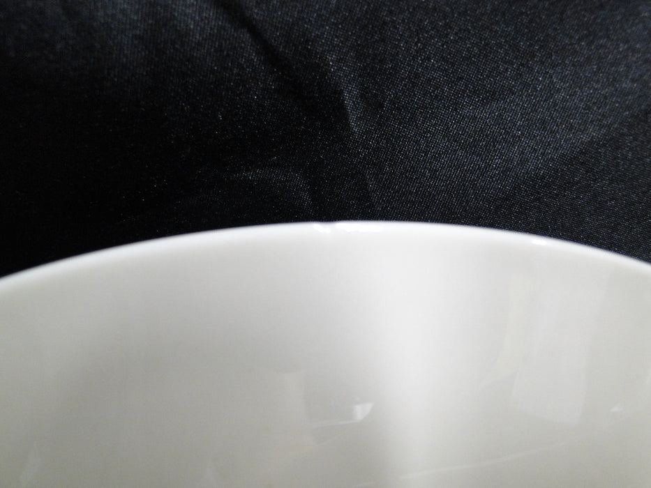 Flintridge Reverie Strata Blue, White Flower, Platinum: Dinner Plate (s) 10 7/8"