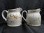 Steelite Craft, England: NEW White Jug Club / Creamer (s), 3 1/4", 5 oz