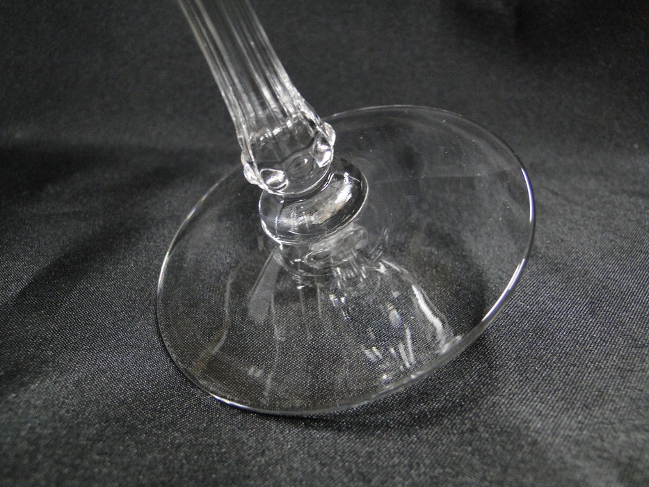 Tiffin Love Lace, 17358, Clear, Etched, June Night: Claret Wine, 6 5/8", As Is