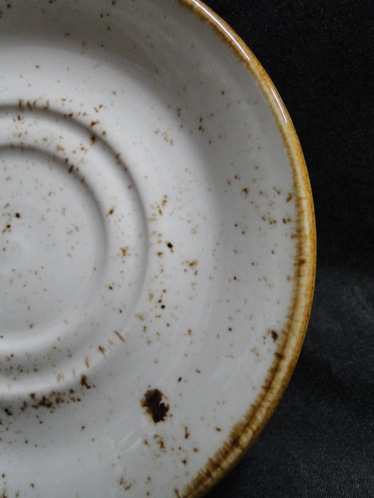 Steelite Craft, England: NEW White 5 3/4" Double Well Saucer (s), No Cup