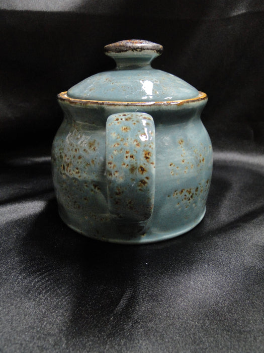 Steelite Craft, England: NEW Blue Teapot Club w/ Lid, 4 1/2", 15 oz