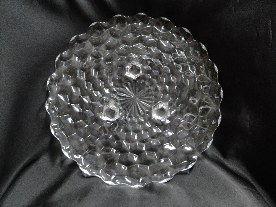 Fostoria American Clear: Footed Cake Plate, 11 7/8" x 1 5/8", As Is