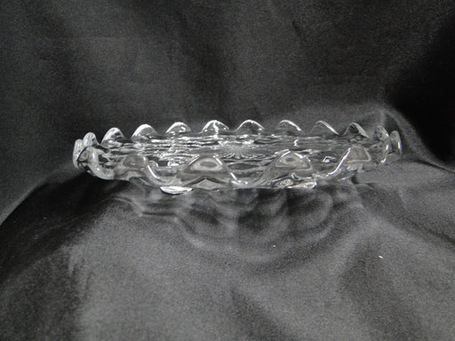 Fostoria American Clear: 3-Toed Small Round Tidbit Tray, 8" x 1 3/8"