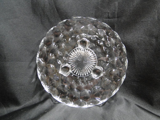 Fostoria American Clear: 3-Toed Small Round Tidbit Tray, 8" x 1 3/8"