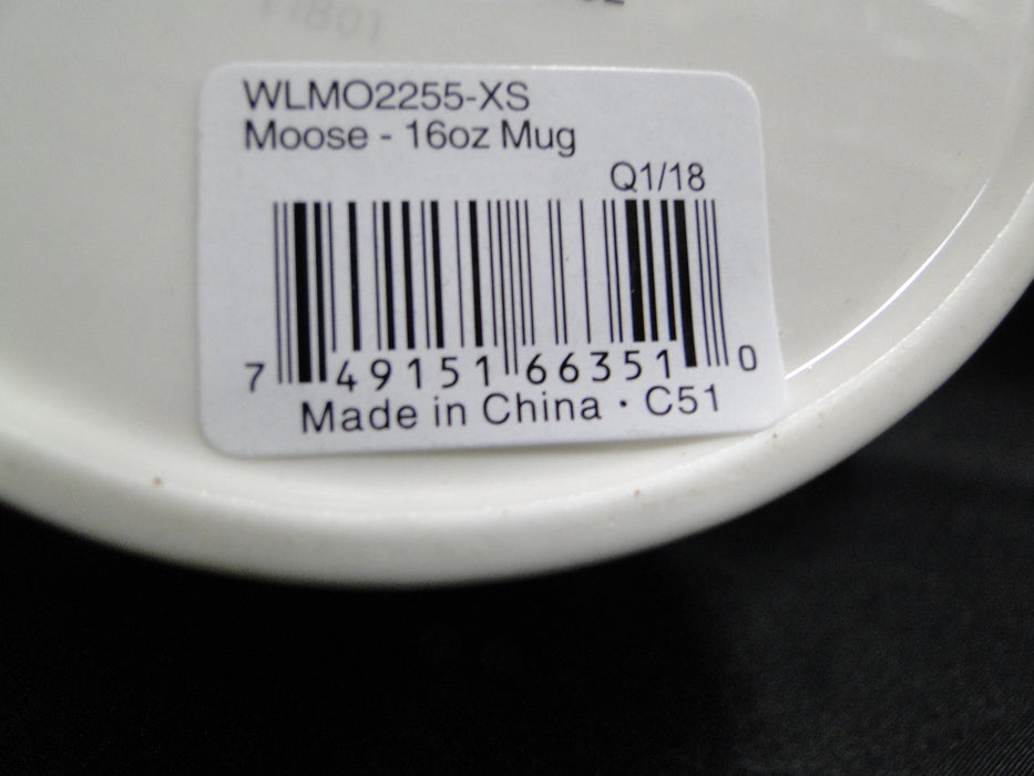 Spode Woodland Majestic Moose: NEW Mug (s), 4 1/4" Tall, 16 oz