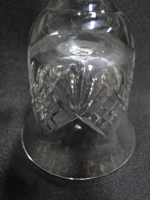 Edinburgh The Master's Miniatures, Cut Fans: Glass Bell, 3 1/2" Tall, As Is