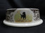 Spode Woodland Hunting Dogs: NEW Dog / Pet Bowl, 7 3/4" x 2 1/2", Box, Flaw