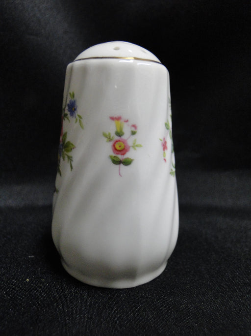 Minton Marlow, Florals on White: Salt OR Pepper Shaker, 3" Tall, 13 Holes