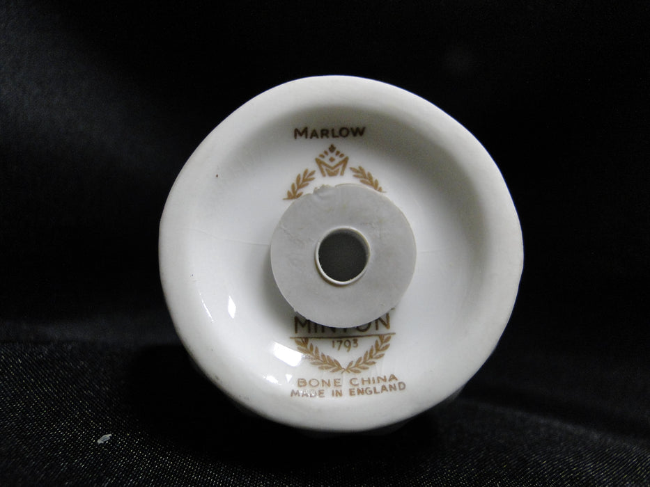 Minton Marlow, Florals on White: Salt OR Pepper Shaker, 3" Tall, 13 Holes