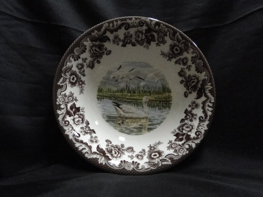 Spode Woodland Snow Goose: NEW Ascot Salad / Soup Bowl, 8", Box