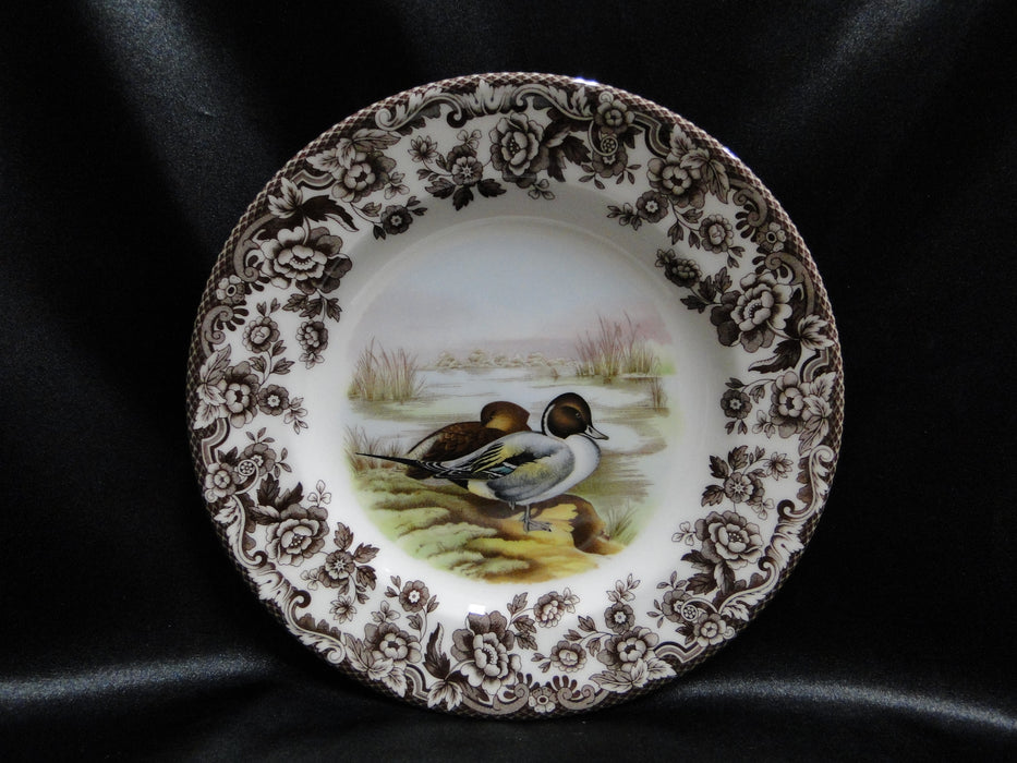 Spode Woodland Pintail Game Bird, England: NEW Salad Plate (s), 7 3/4", Box