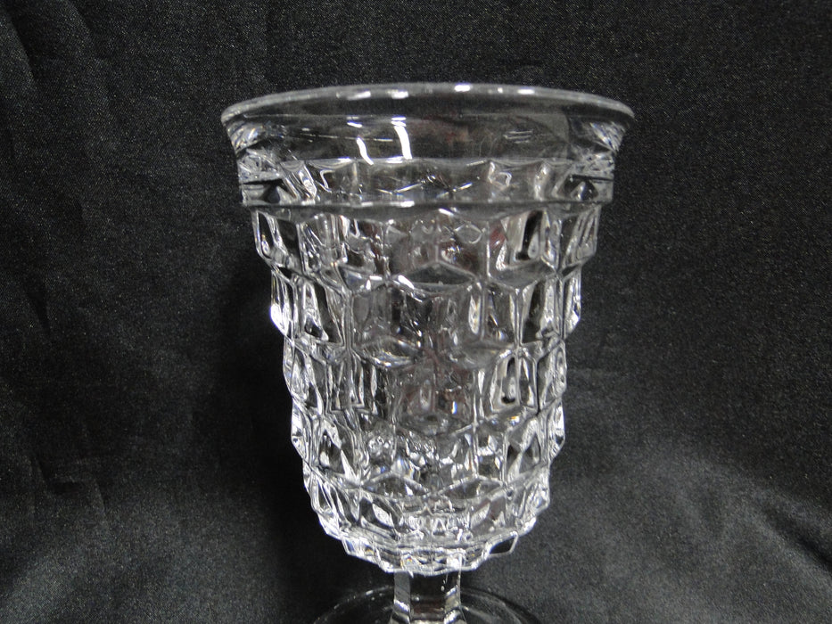 Fostoria American Clear: Low Water Goblet (s), 5 3/8" Tall