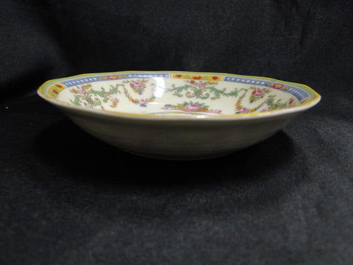 Haviland H591, Floral Swags, Yellow, Green Blue: Fruit Bowl, 5", As Is