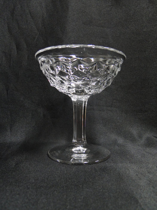 Fostoria American Clear: Flared Champagne / Tall Sherbet (s), 4 1/2" Tall