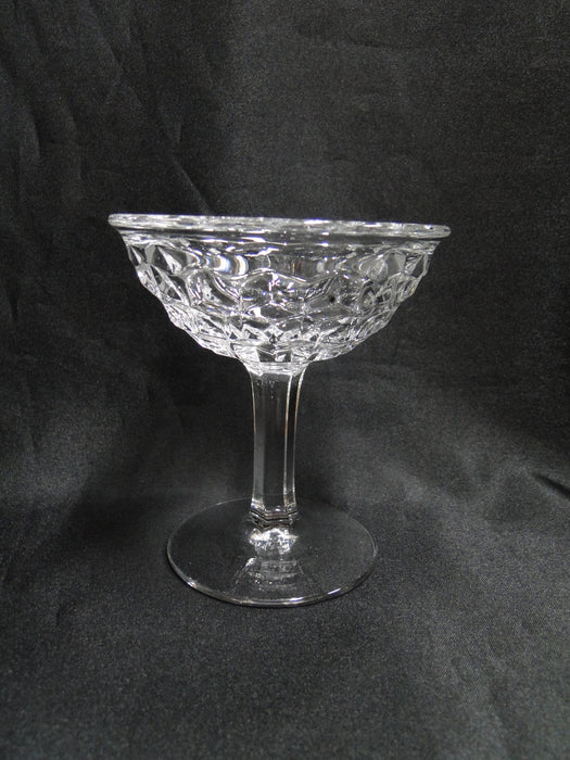 Fostoria American Clear: Flared Champagne / Tall Sherbet (s), 4 1/2" Tall