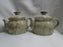 Steelite Craft, England: NEW Green Teapot Club w/ Lid, 4 1/2", 15 oz