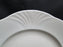 Villeroy & Boch Delta, Aqua Rim, White Fans: Dinner Plate (s), 10 1/2"