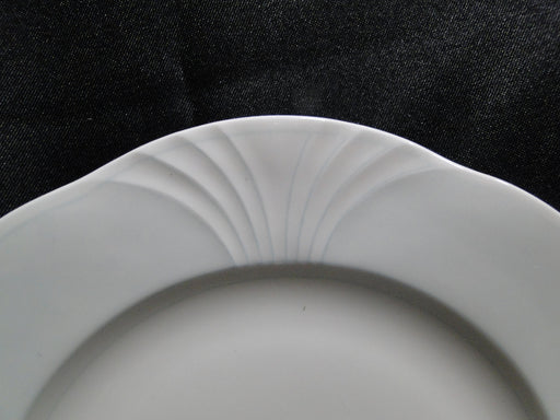 Villeroy & Boch Delta, Aqua Rim, White Fans: Bread Plate (s), 6 1/4"