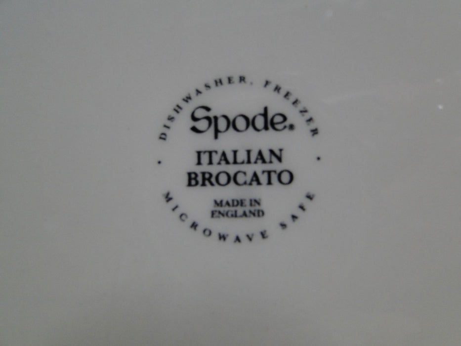Spode Italian Brocato, Blue Florals, England: NEW Charger Plate (s), 12"