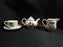 Portmeirion Botanic Garden: NEW Tea Set Mini Ornaments, Teapot, Creamer, Cup, Box