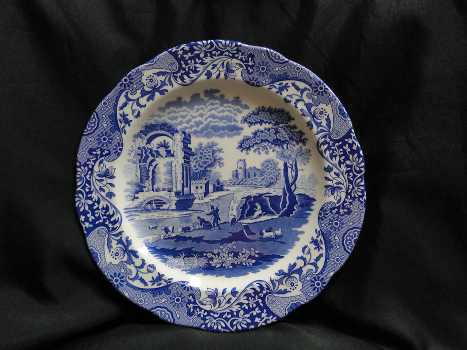 Spode Italian, Blue Scene, England: NEW Charger Plate (s), 12"