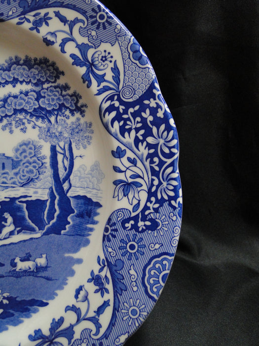 Spode Italian, Blue Scene, England: NEW Charger Plate (s), 12"