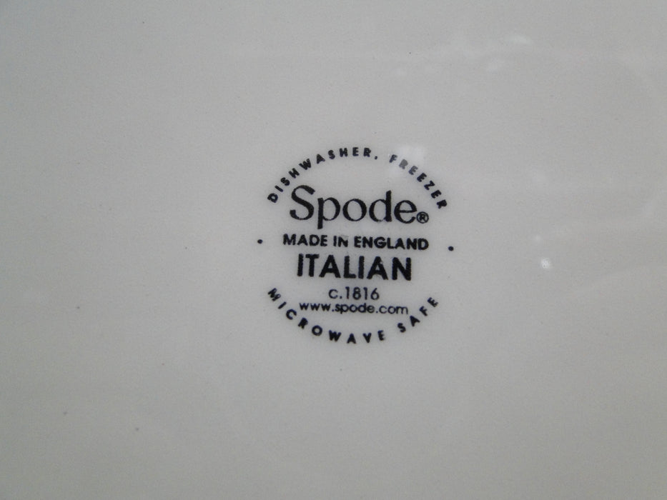 Spode Italian, Blue Scene, England: NEW Charger Plate (s), 12"