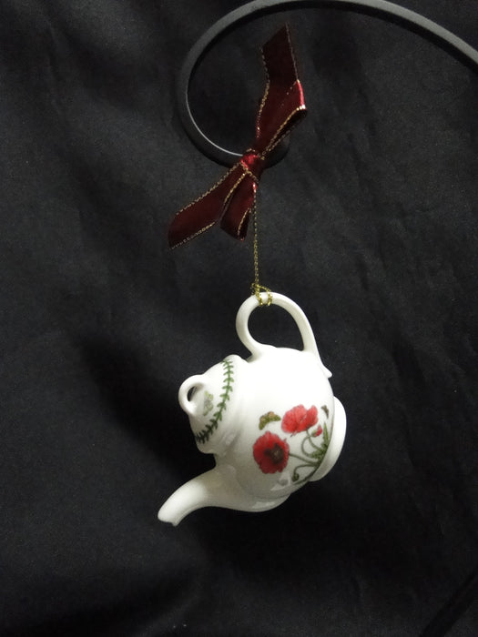 Portmeirion Botanic Garden: NEW Tea Set Mini Ornaments, Teapot, Creamer, Cup, Box