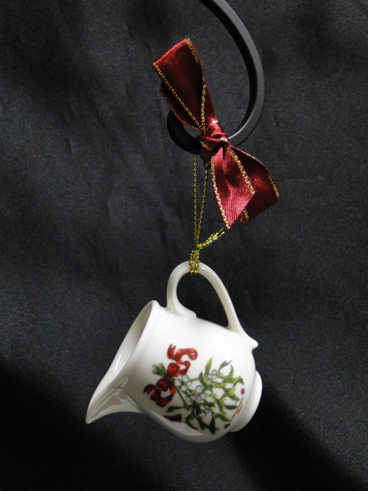 Portmeirion Botanic Garden: NEW Tea Set Mini Ornaments, Teapot, Creamer, Cup, Box