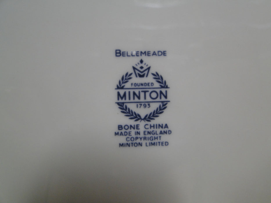 Minton Bellemeade, Blue Floral, Platinum Trim: Cup & Saucer Set (s)
