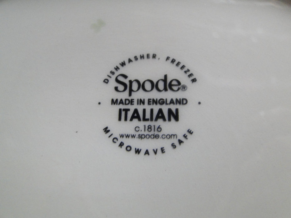 Spode Italian, Blue Scene, England: NEW Teapot & Lid, 5 1/2" Tall, Box