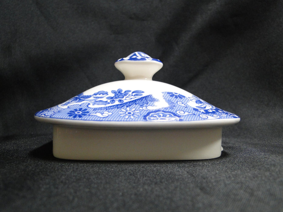 Spode Italian, Blue Scene, England: NEW Teapot & Lid, 5 1/2" Tall, Box