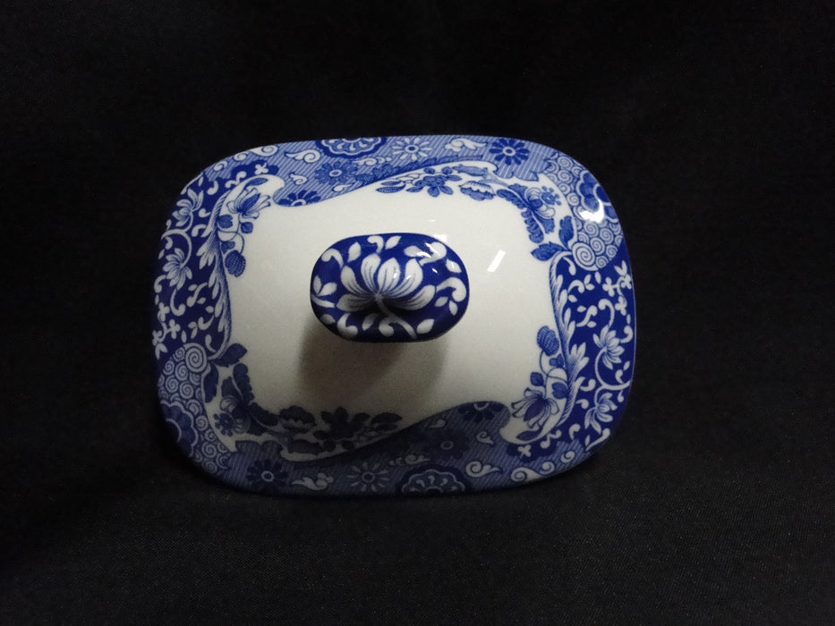 Spode Italian, Blue Scene, England: NEW Teapot & Lid, 5 1/2" Tall, Box