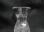 Waterford Crystal, Cut Cross Hatch: Violet Vase, 4" Tall