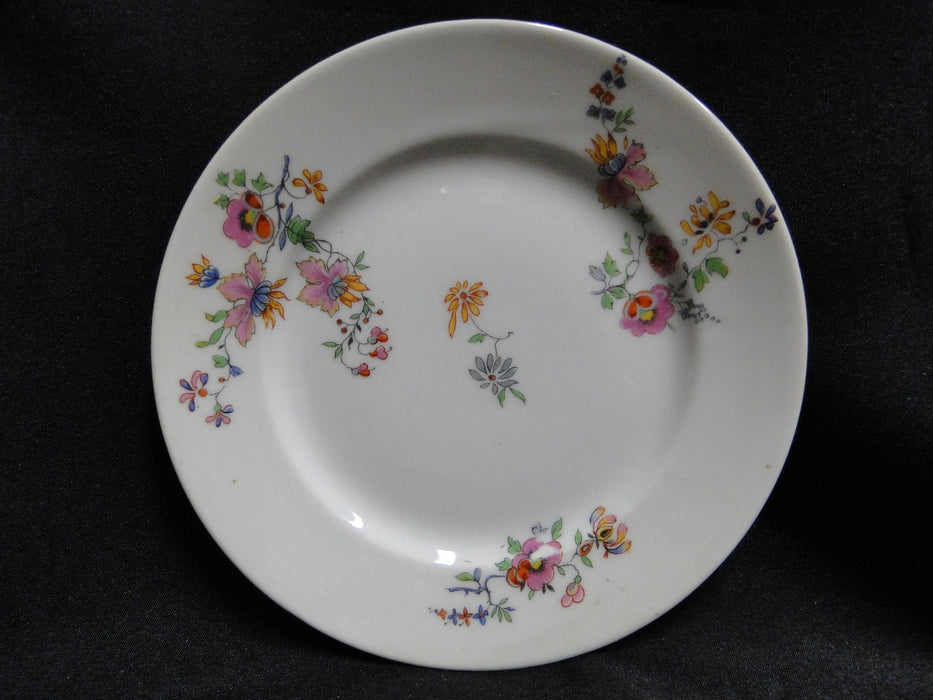 Haviland (Limoges) Head 56, Pink & Yellow, CHF 189: Bread Plate (s), 6 3/8"