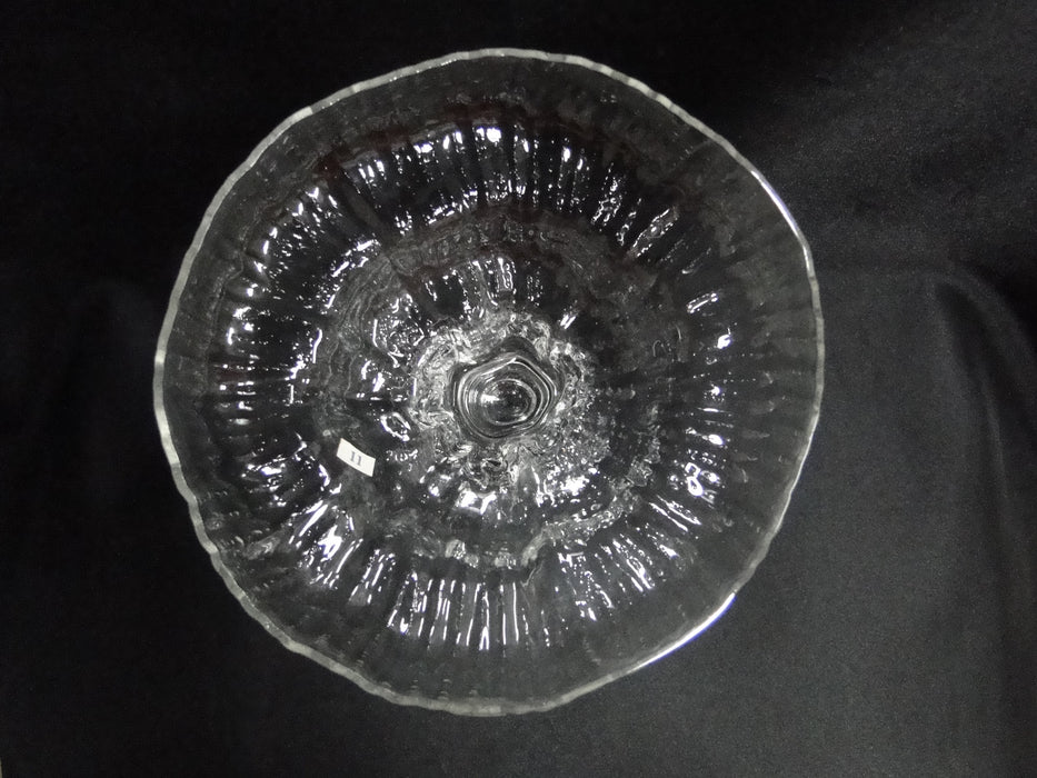 Rosenthal Structure, Ribbed Bowl, Stacked Stem: Compote, 5 5/8" x 5 7/8" Tall