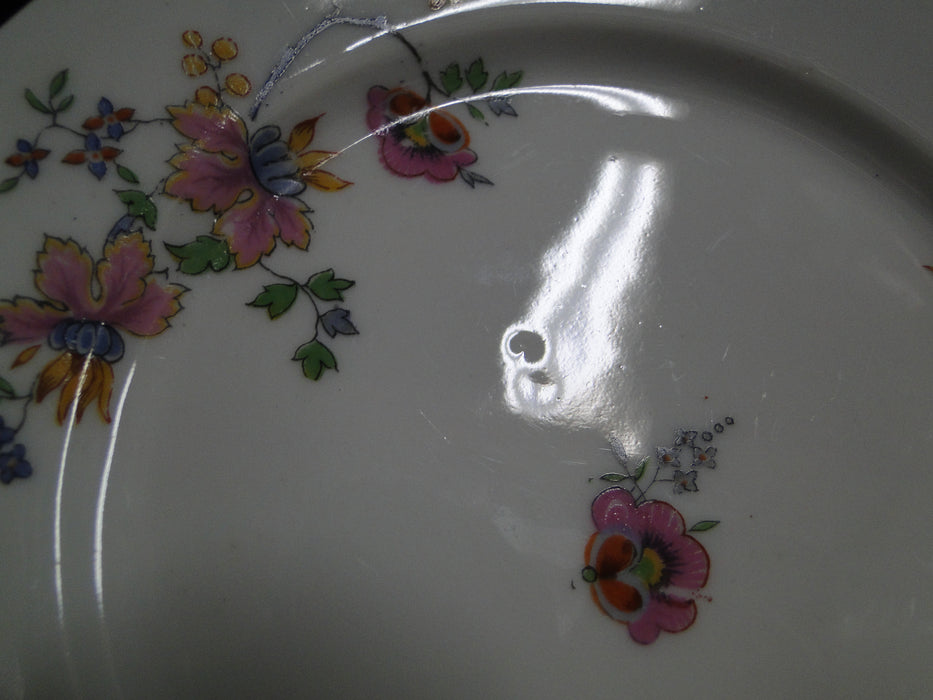 Haviland (Limoges) Head 56, Pink & Yellow, CHF 189: Bread Plate (s), 6 3/8"