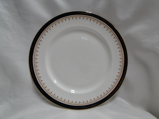 Aynsley Leighton Smooth, Cobalt & Gold Bands: Dinner Plate (s), 10 1/2"