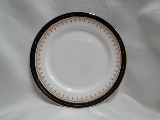 Aynsley Leighton Smooth, Cobalt & Gold Bands: Salad Plate (s), 8 1/8"