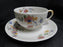 Haviland (Limoges) Head 56, Pink & Yellow, CHF 189: Cup & Saucer Set (s), 2 1/8"