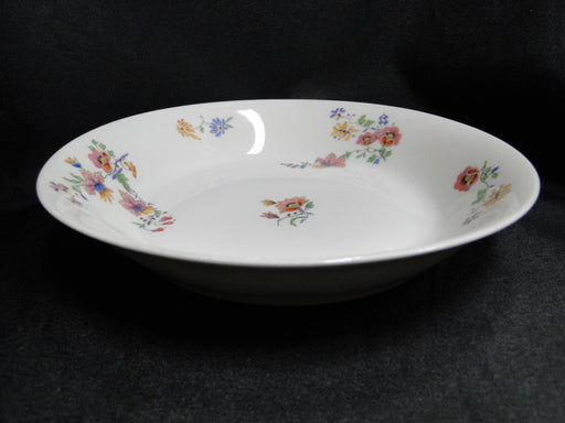 Haviland (Limoges) Head 56, Pink & Yellow, CHF 189: Coupe Soup Bowl (s), 7 1/2"