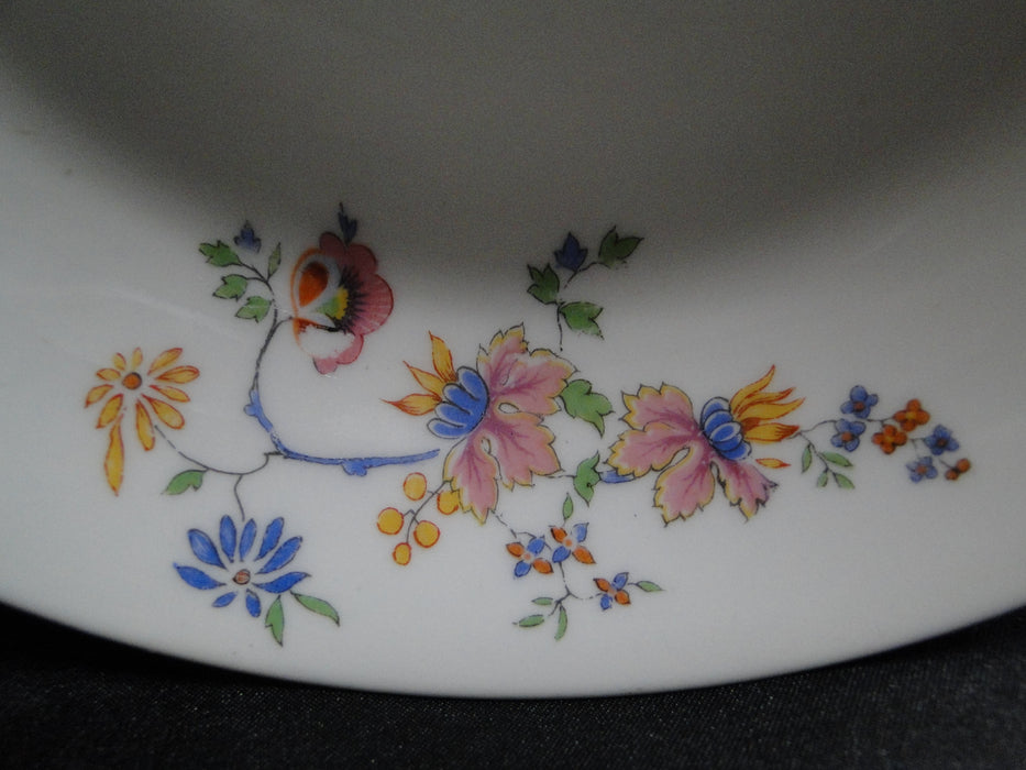 Haviland (Limoges) Head 56, Pink & Yellow, CHF 189: Coupe Soup Bowl (s), 7 1/2"