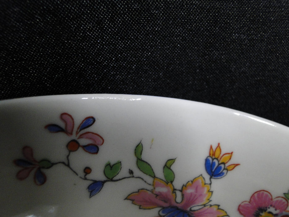 Haviland (Limoges) Head 56, Pink & Yellow, CHF 189: Coupe Soup Bowl (s), 7 1/2"
