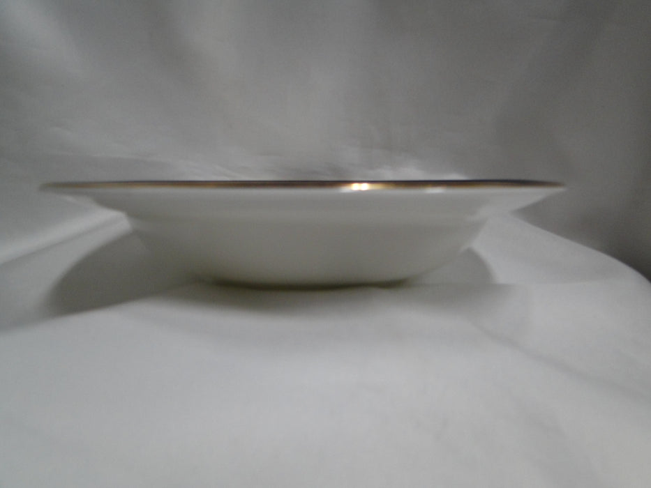Aynsley Leighton Smooth, Cobalt & Gold Bands: Rim Soup Bowl (s), 8" x 1.5"
