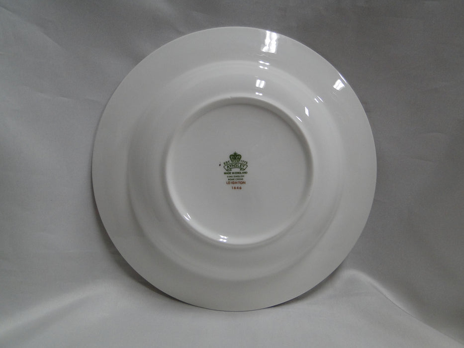 Aynsley Leighton Smooth, Cobalt & Gold Bands: Rim Soup Bowl (s), 8" x 1.5"