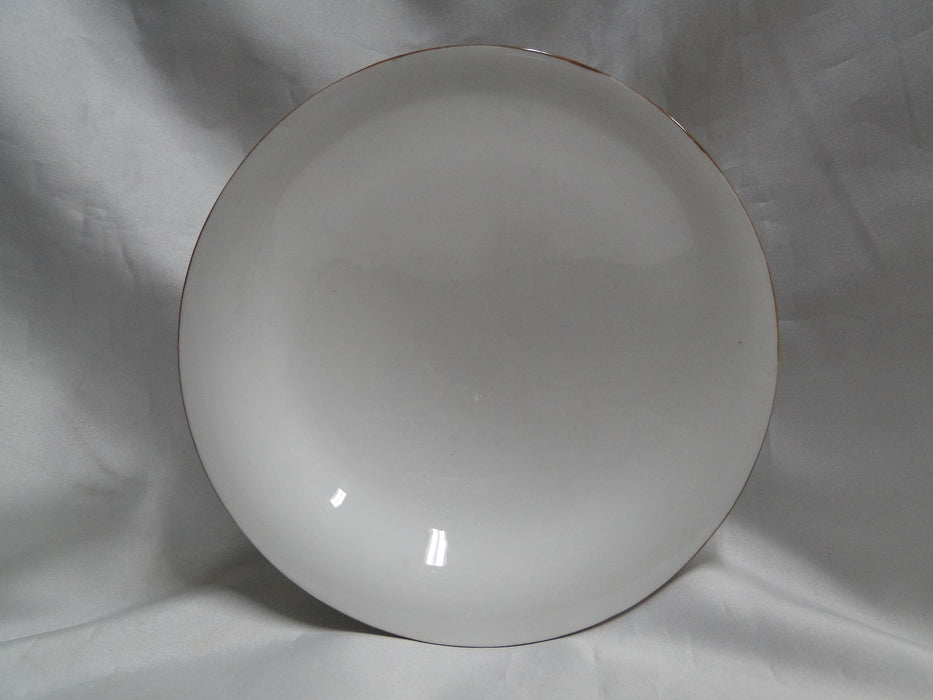 Minton B898, Smooth Edge, Blue Bands, Floral: Lid Only for Serving Bowl