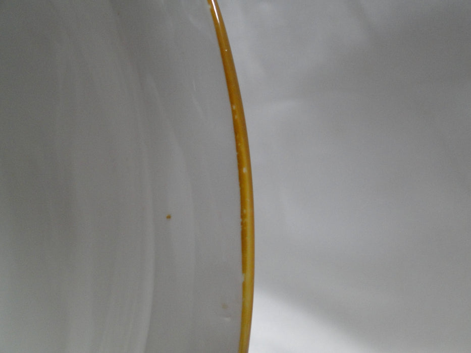 Minton B898, Smooth Edge, Blue Bands, Floral: Lid Only for Serving Bowl