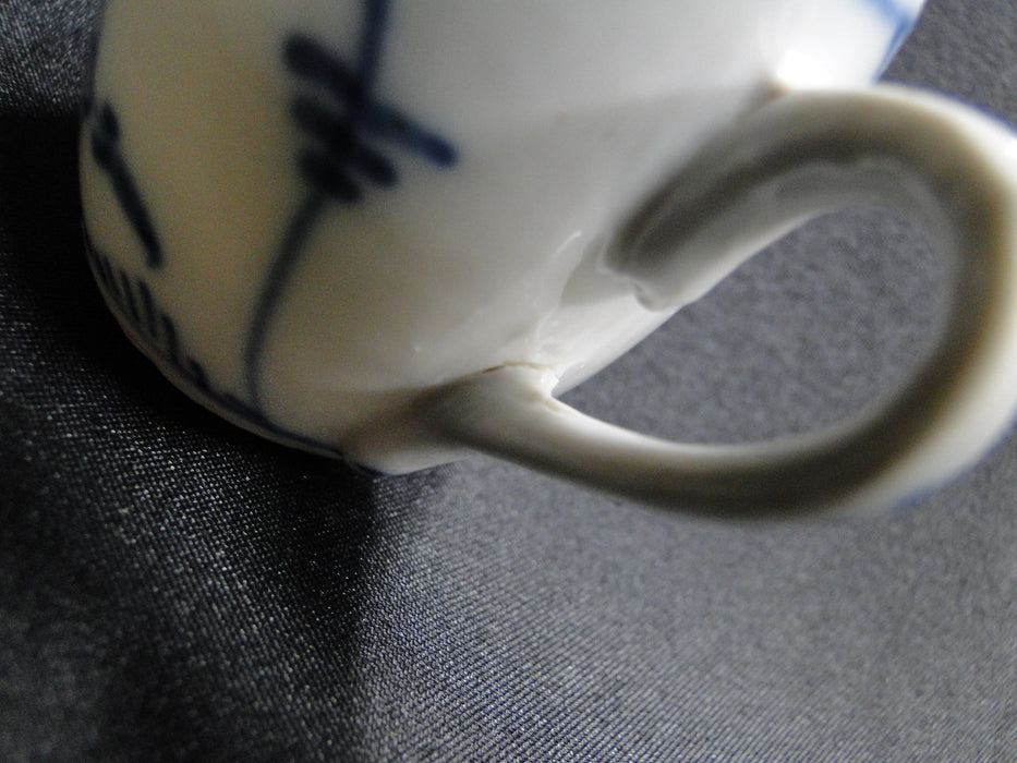 Blue Onion Pattern, No Mark: Small Handled 2" Tall Cup, As Is